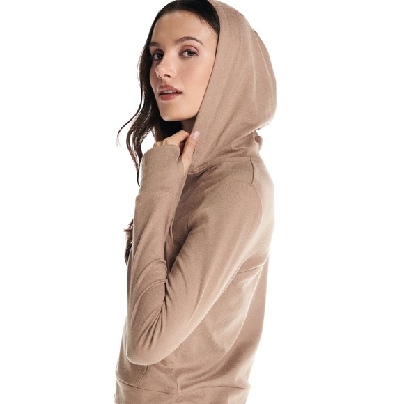 Kyodan chamois APRES SKI RIBBED FLEECE HOODIE - Picture 8 of 13